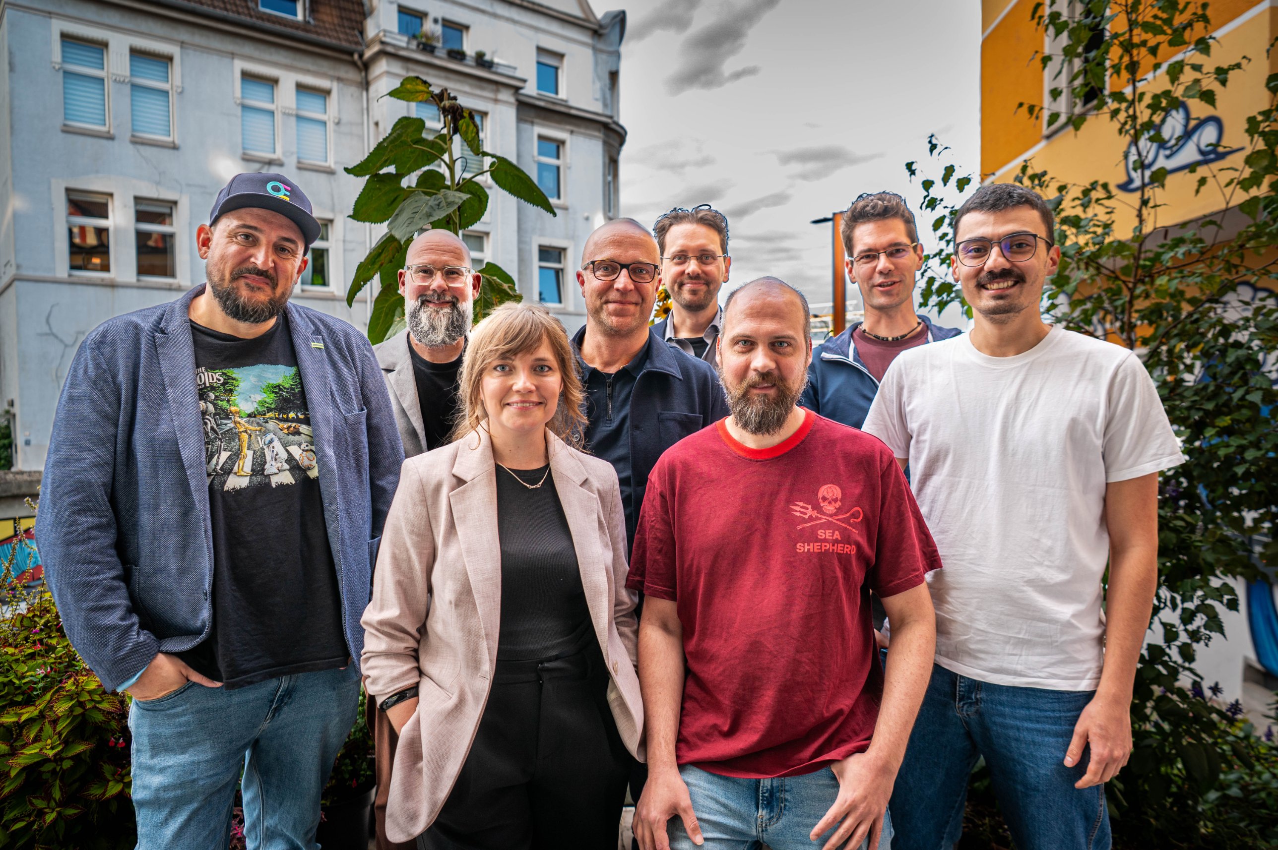 Das Open Source Board Dortmund bei seiner Gründung auf der #diwodo. Foto: Torsten Tullius